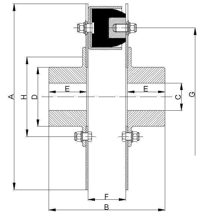 Acoplamientos Radiaflex R.T.P.